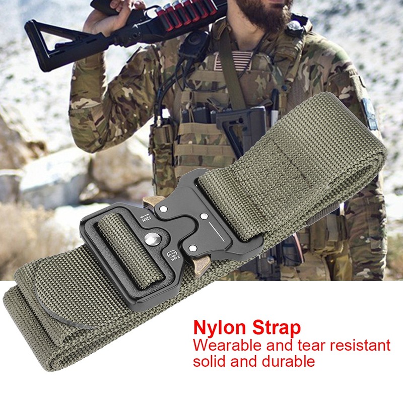 Multi functional Nylon Tactic Waist Belt for Outdoor Military Army