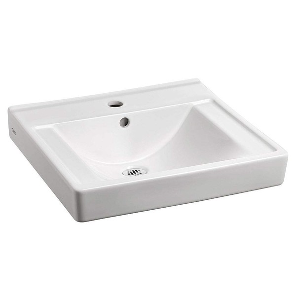 American Standard 9024001EC.020 Decorum Wall-Hung Bathroom Sink, White