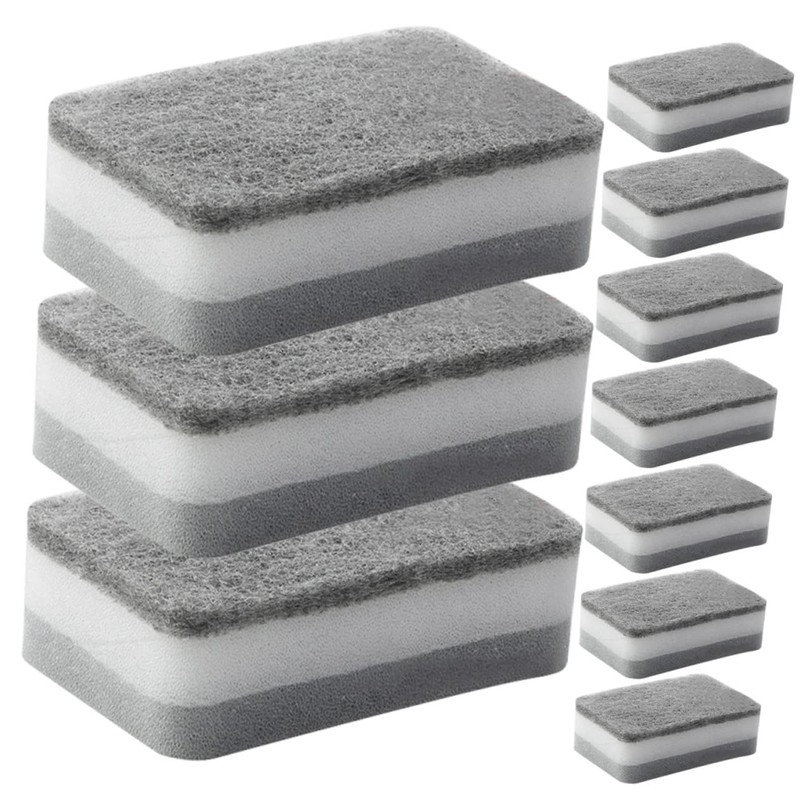 Healeved 20pcs Kitchen Dish Cleaning Sponge Multi-Functional Water Absorbing Scrub