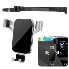 LUNQIN Car Phone Holder for Acura RDX 2019 2020 2021 2022 2023 2024 2025 Auto Interior Accessories Best Cell Phones Mount Cellphone Mobile Cradle Charging Navigation Bracket Screen Stand Accessory