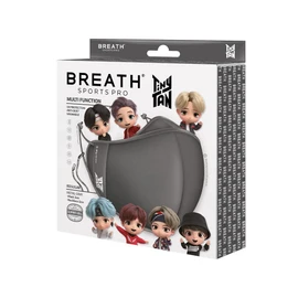 BTS Mask,BTS TinyTANxBREATHSLIVER Bless Tinitan Sport Pro Mask METAL GRAY Regular Size