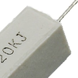 YXQ 20K Ohm 5% 5W Watt Fixed Cement Power Resistors,10Pcs