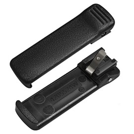 HLN8255 HLN8255B Belt Clip for for Motorola CP200 CP200D CP200XLS CP140 PR400 EP450 DEP450 GTX800 HT1000 JT1000 MT2000 NNTN4970 HNN9049 HNN9360 PMNN4005 PMNN4005B 12-Pack