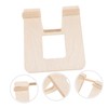 COHEALI Wooden Bike Holder Detachable Scooter Stand Support for Balanced