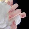 HAPVITAL 24 Pieces Popular Nail Tips, Nail Tips, 3D Nail