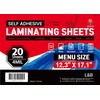 VIOLETTO Self Adhesive Laminating Sheets 12.3x17.1 inch, 10 Pack, 4mil