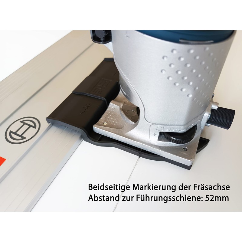 Professional Guide Rail Adapter for Bosch GKF 600 for Makita/Bosch/Festool/Mafell