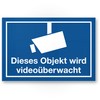 Komma Security Objekt Videoüberwacht Sign 30 x 20 cm -