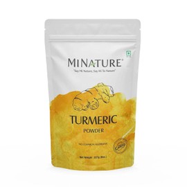 Turmeric Powder by minature | Pure & Natural | Indian Spices For Cooking | Made in India | Natural Spice/Curcuma 100% Natural/Spice for Cooking & Golden Milk/Dried and Ground227g (8OZ)