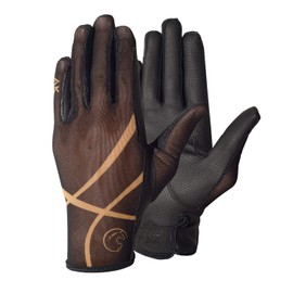 AK Atmungsaktive Sommer-Reithandschuhe von für den täglichen Gebrauch AKRS-7007 (Schwarz, XS)