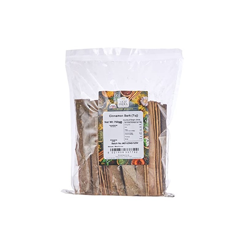 Old India Cinnamon Bark (Tuj) 750 g