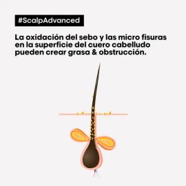 Shampoo Limpieza Profunda Cabello Graso 500ml L'oréal Pro