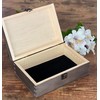 18th Birthday Commemorative Capsule: Elegant Engraved Memory Box for Baby's