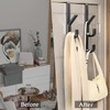 Ezranova 6 Hook Over The Door Hooks, Vertical Over The