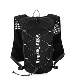 Running Vest, Hydration Backpack, Hydration Vest Lightweight, Lightweight Insulated Pack Breathable and Sweat proof Backpack, Hydration Vest Day pack Fit for Men Women Hiking Trail（No water bag）