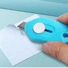 Pocket Box Cutter Mini Retractable Utility Knife Cutter Letter Opener,