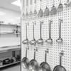 Garneck 12 Pcs Metal Square Peg Board Hooks - Heavy