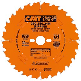 CMT Orange Tools 290.250.24 M – Circular Saw 250 x 2.8 x 30 Z 24 ATB 20 Degrees