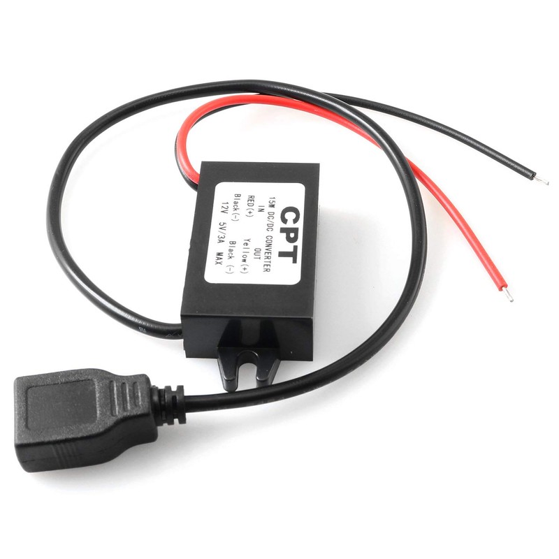 DGZZI DC Convertidor Buck Módulo 12V a USB 5V 3A