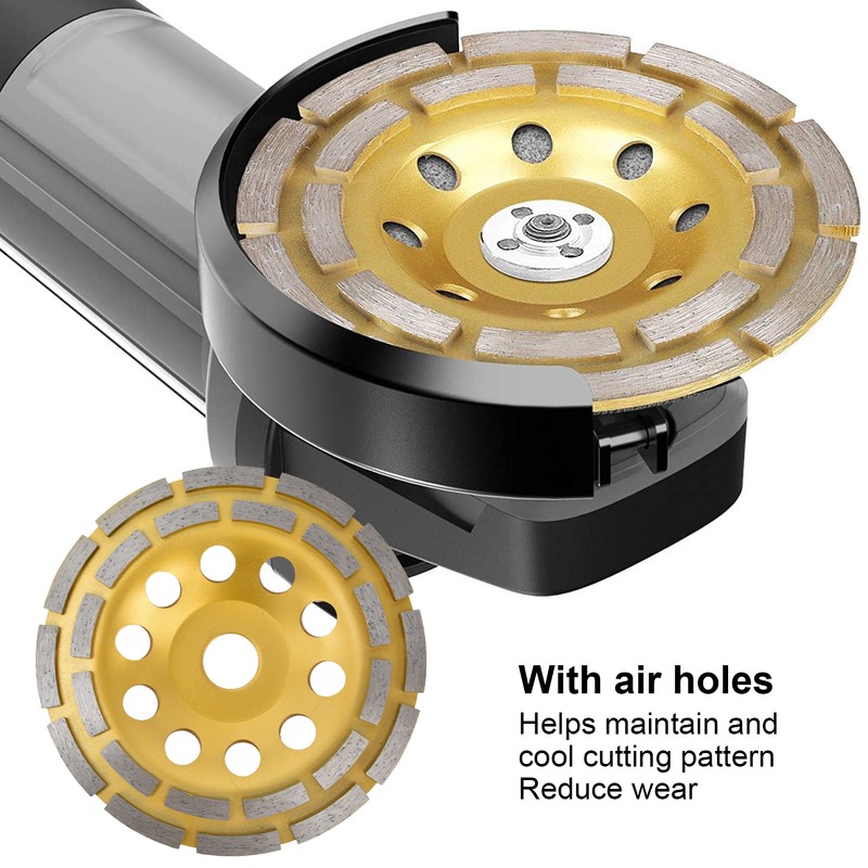 Diamond Cup Grinding Wheel Double Row Concrete Grinding Wheels for