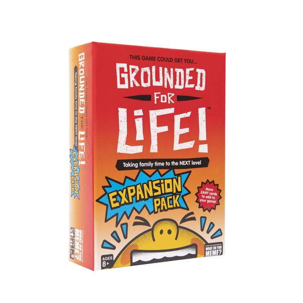 WHAT DO YOU MEME? Grounded for Life Expansion Pack – The Ultimate Kid Game – Designed to be Added to Grounded for Life Core Card Game – Ages 8+