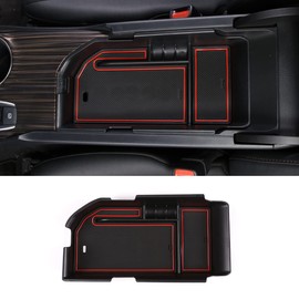 PIUGILH Car Center Console Organizer Compatible with Camry XLE or XSE 2018 2019 2020 2021 & Camry LE SE 2020 2021 Insert Tray Accessories, Armrest Secondary Storage Box