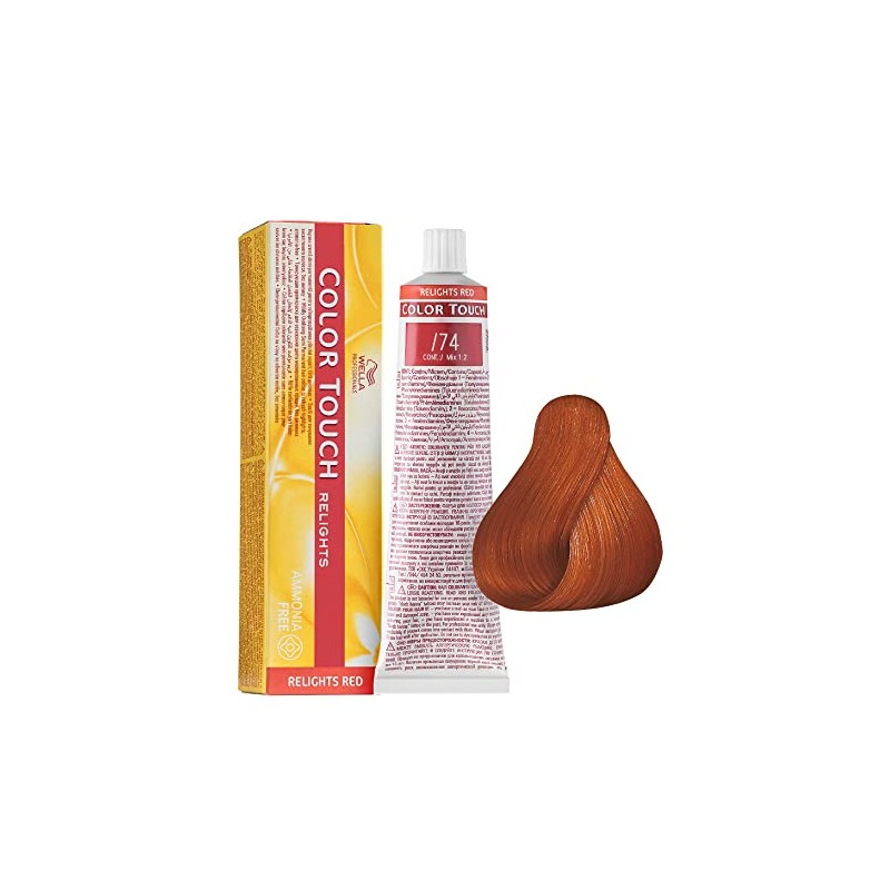 74 Brown-Red Wella Colour Touch Relights Red Ammonia Free 60