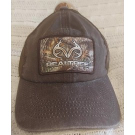 RealTree Men Hunter Hat Sublmated Patch Mesh Back Snap Back Adjustable Fishing