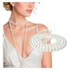 Collar Perlas Charleston Accesorio Vintage Disfraz