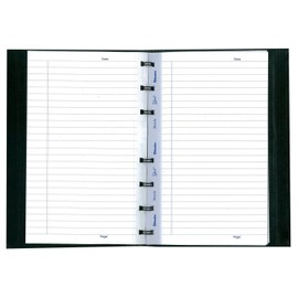 Blueline Miraclebind Notebook, 150 Pages, Black, 8-Inch x 5-Inch (AF6150.81)