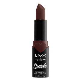NYX Professional Makeup Lipstick - Suede Matte Lipstick, Super Light & Powder Lipstick, Intense Matte Finish, 3.5 g, Cold Brew 07
