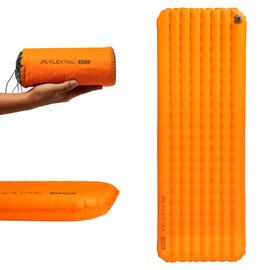 Tiny Sleeping Pad R05 Regular Large Inflatable Mattress, Air Bed, Sleeping Bag, Air Bed, Compact, Includes Storage Bag