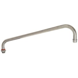 Fisher 3967 Swing Spout, 2.2 Gpm Aerator, 16", Silver