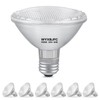 WYXBJFC Par30 50W Halogen Light Bulbs, 6 Pack Short Neck