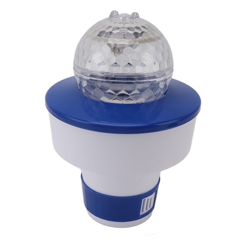 8 Inch Pools Chemical Dispenser 11cm Lighted Floating Pool Chlorine