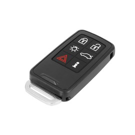 X AUTOHAUX KR55WK49264 Car Key Case Cover for Keyless Remote Control Black for Volvo V60 2013-2016