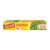 Glad ClingWrap Plastic Wrap, 90 Metre Roll, Made in Canada