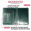 MOIRENTO Irish Passport Holder - RFID Blocking Travel Wallet -