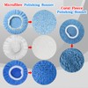 Buffing Bonnets Kit - 12pcs Polishing Bonnets for 9-10 Inch