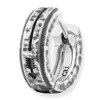 cai 132210517 Men's Single Earring 925 Sterling Silver 1.4 cm