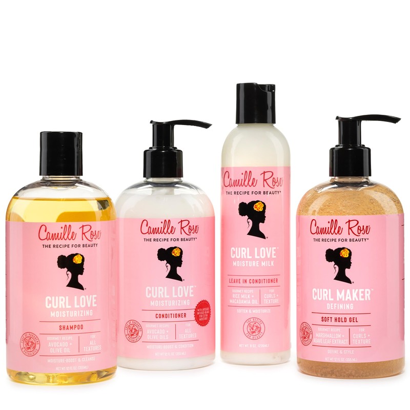 Camille Rose Curl Maker and Hair Defining Jelly, Marshmallow and