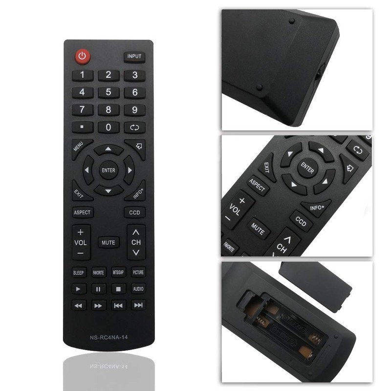 Universal Remote Control Replacement for Insignia TVs-NS-RC4NA-14