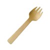 Perfect Stix Spork 100-100 Disposable Wooden Spork, 4" (Pack of
