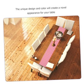 MERRYHAPY Christmas Tablecloth Double and Festive Table Decor for Holiday Parties Practical Table Cloth for Dining and Picnic Use