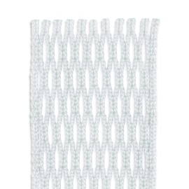 StringKing Type 5X Semi-Hard Lacrosse Mesh Kit with Mesh and Strings (White)