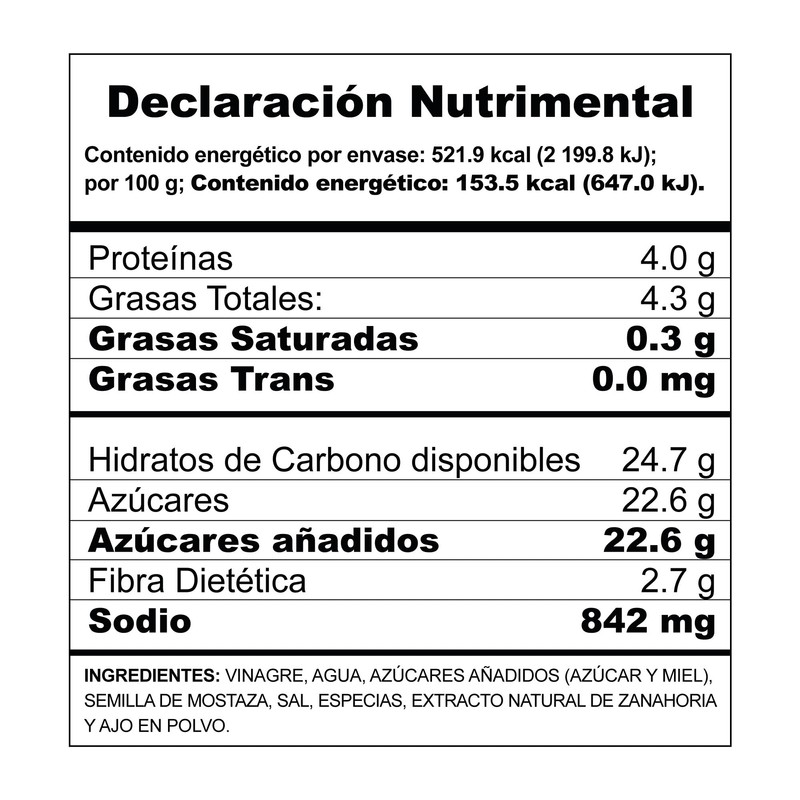 French's Mostaza con Miel 340 g