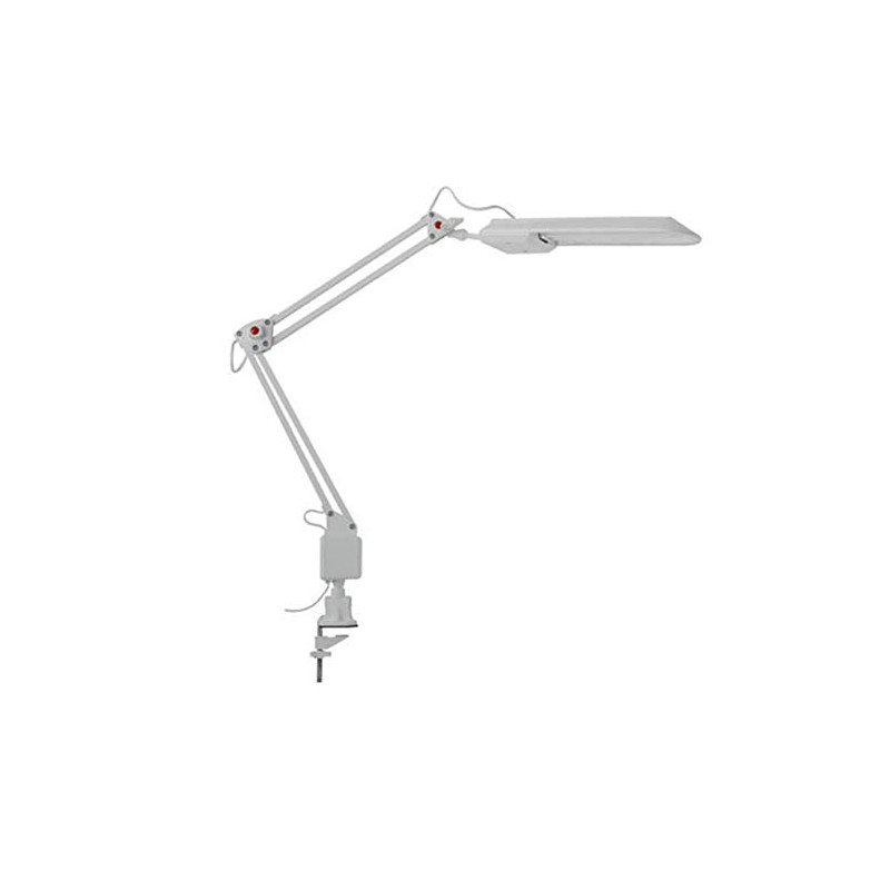 Manningham Lighting 5W LED White Table Desk Edge Mounted Clamp