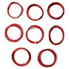8 Rolls 0.6‑3mm DIY Jewelry Beading Wire Aluminum Craft Wire