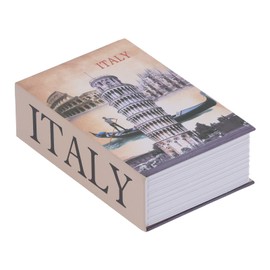 Book-shaped Safe with Secret Combination, Portable Safe with Code Lock, Secret Safe, Piggy Bank for Jewellery, Money, 18 x 11.6 x 5.5 cm