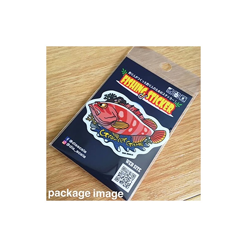 DIA SCALE Fishing Sticker (Squishy)